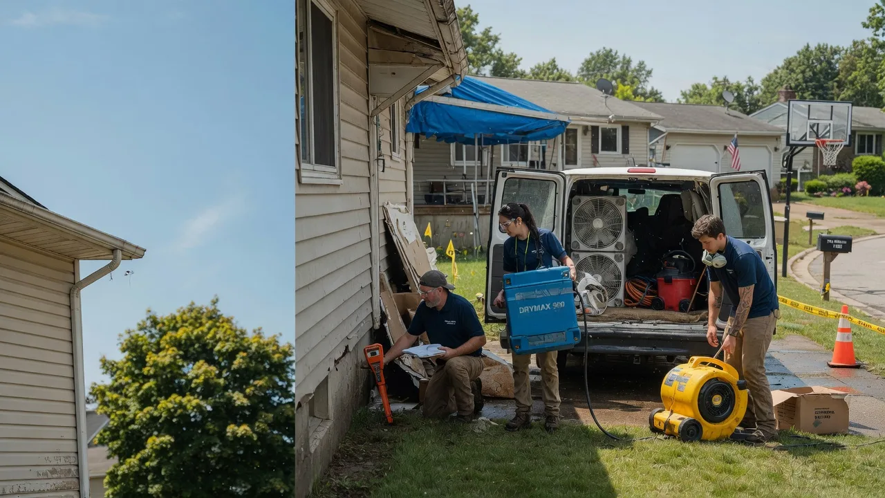 Ceiling Leak Cleanup in Arlington, IL near me