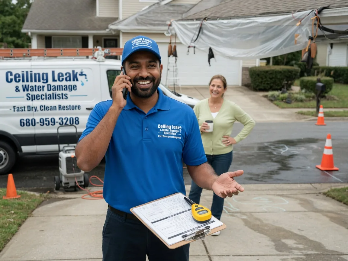 Ceiling Leak Cleanup Arlington, IL FAQs